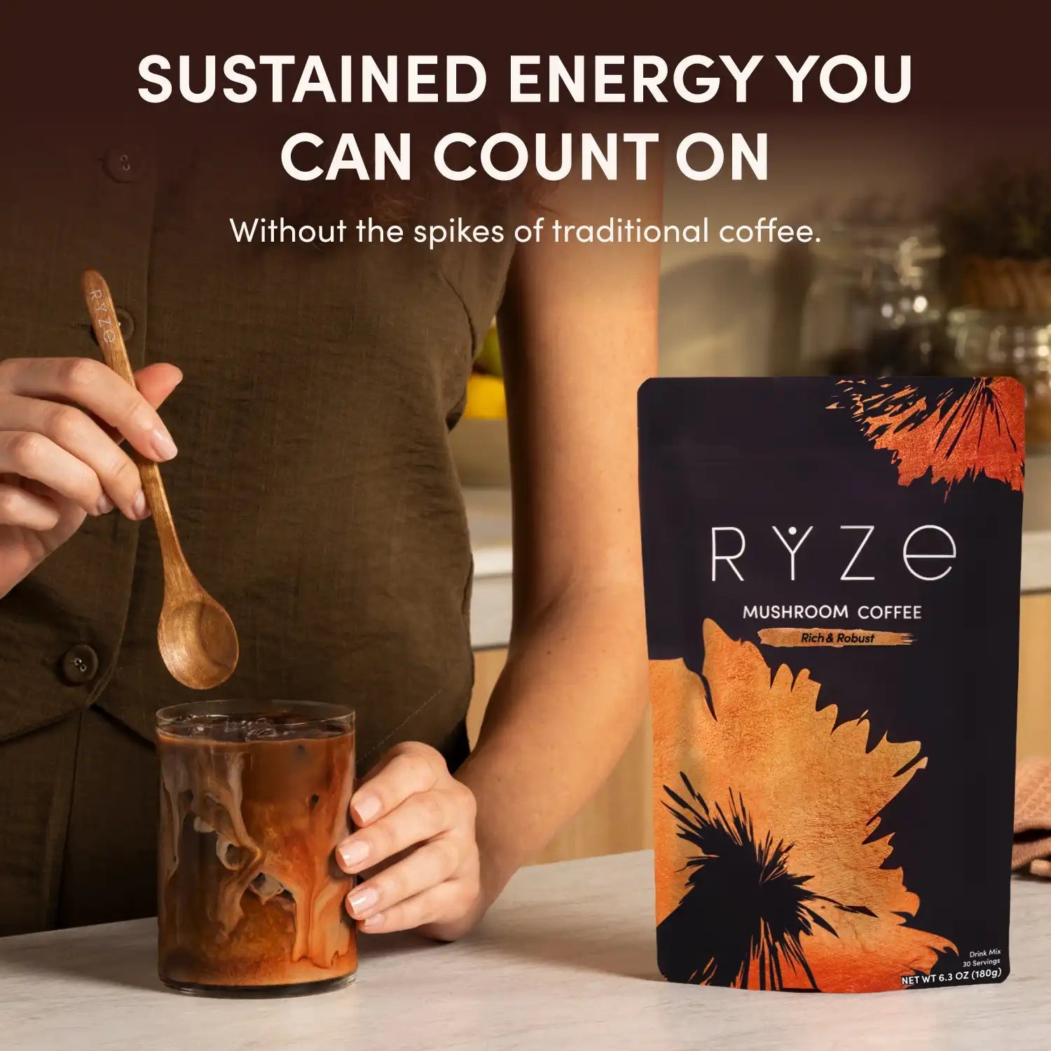 RYZE Ritual Set Dark Roast (90 Servings)