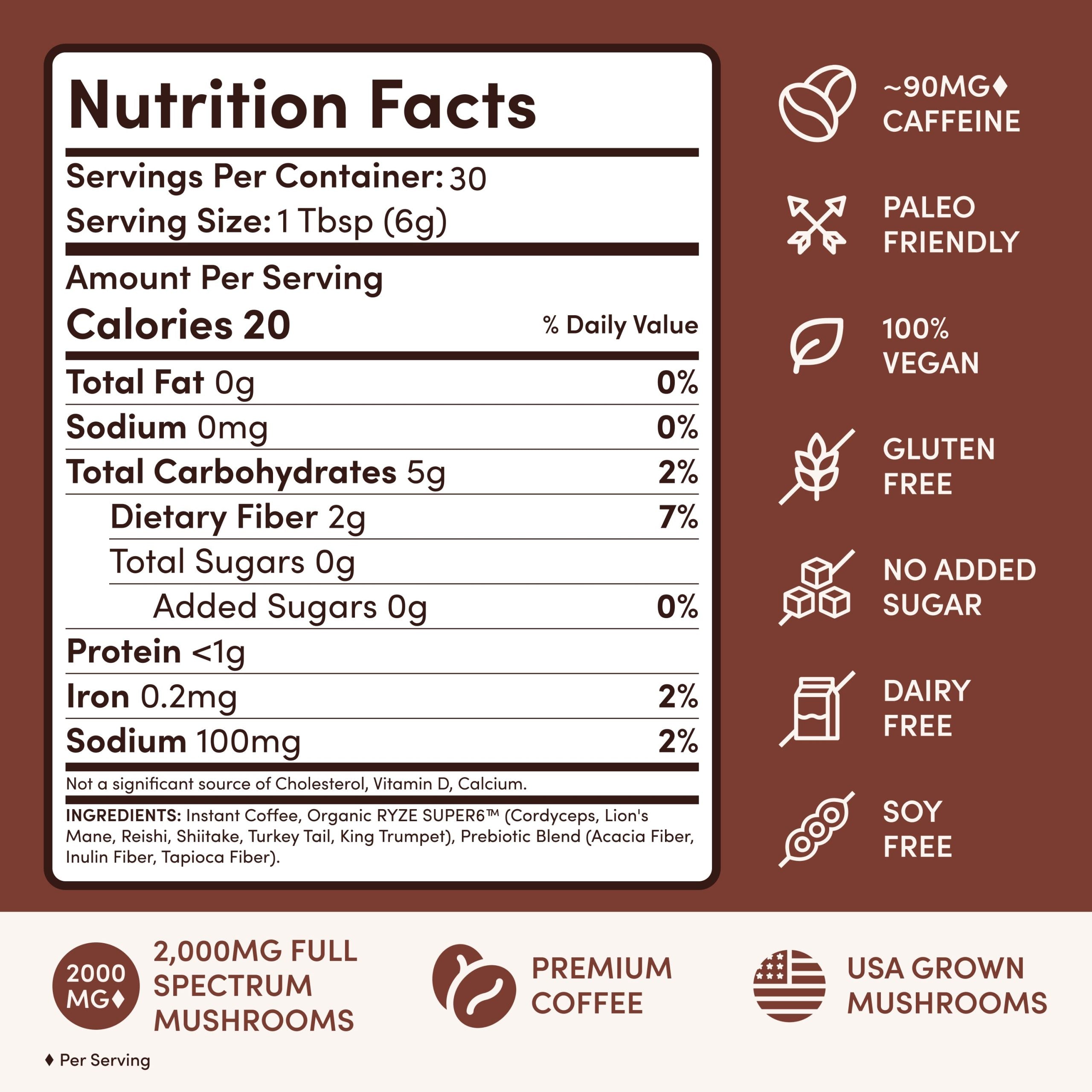 RYZE Ritual Set Dark Roast (90 Servings)