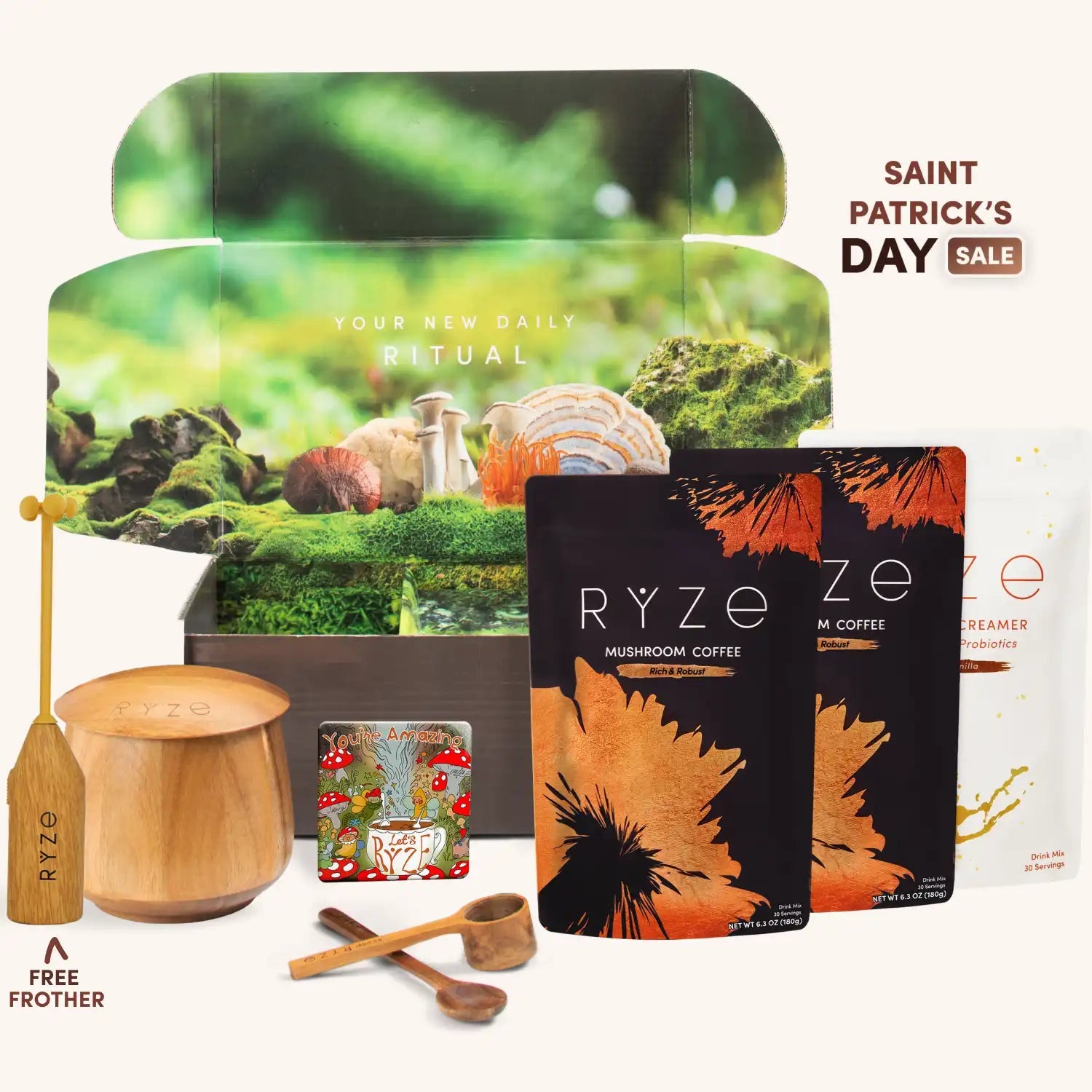 RYZE Ritual Set Dark Roast (90 Servings)