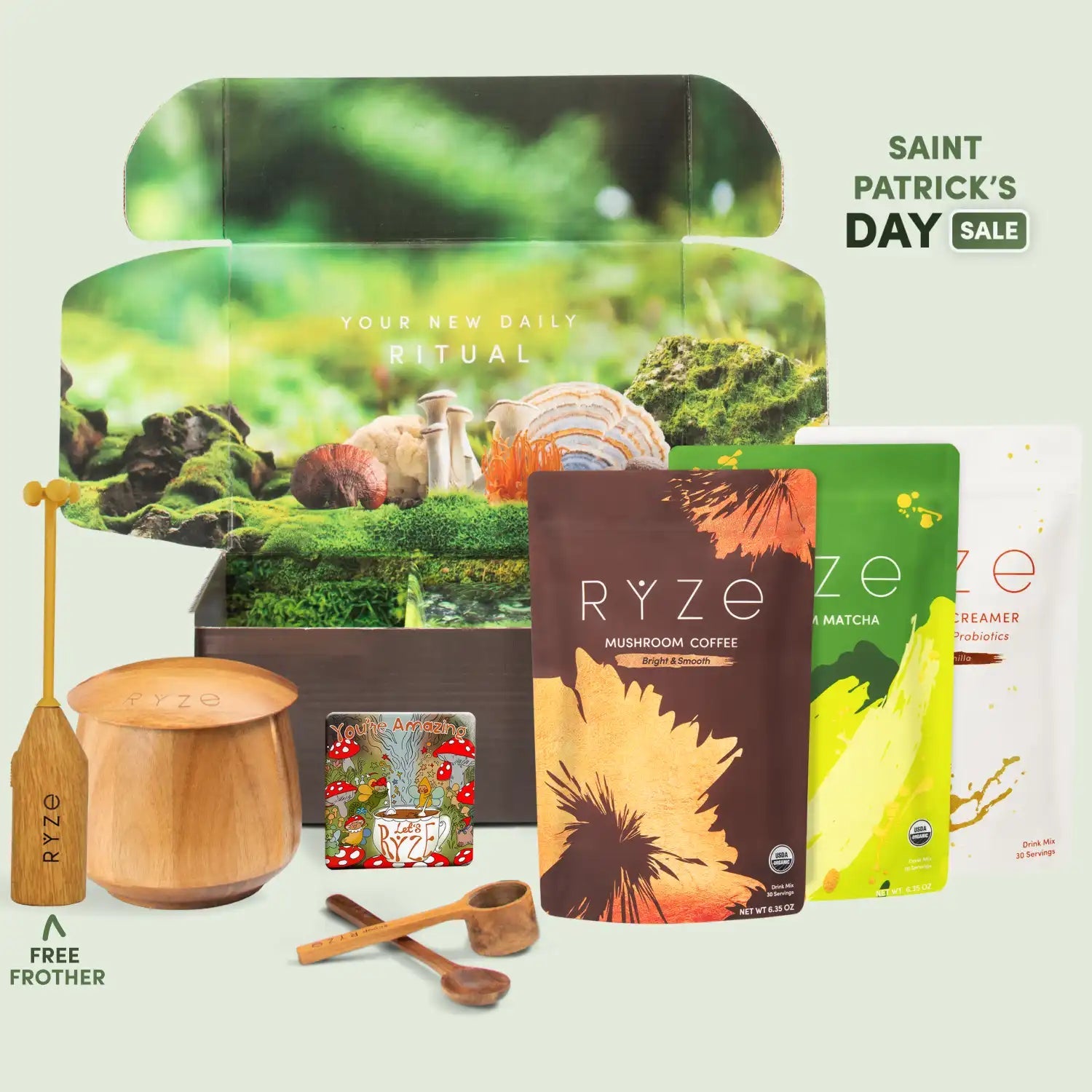 RYZE Ritual Set (Matcha + Coffee)